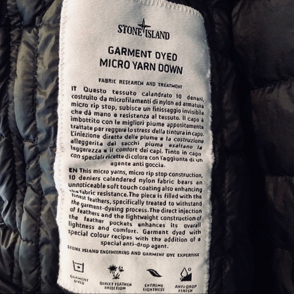 Stone Island Garment Dyed Micro Yarn Jacket - Picture 5 of 7
